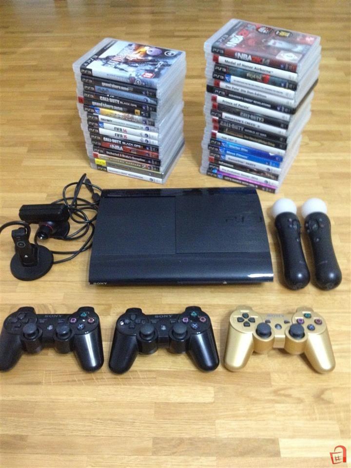 playstation 3 super siim 500gb so 29 igri