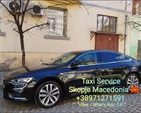 Taxi taksi Skopje Belgrad Nis Solun Sofija Tirana Pristina