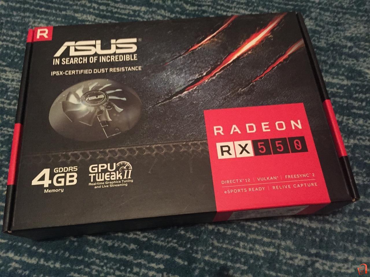 Asus Radeon Rx 550 4gb Bitola
