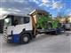 Scania 420 kran i platforma za transport na vozila