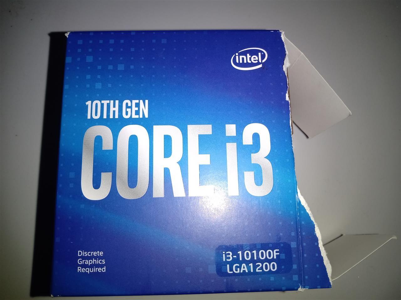 Intel i3 10100F 10 generacija Processor (nee korišteno)