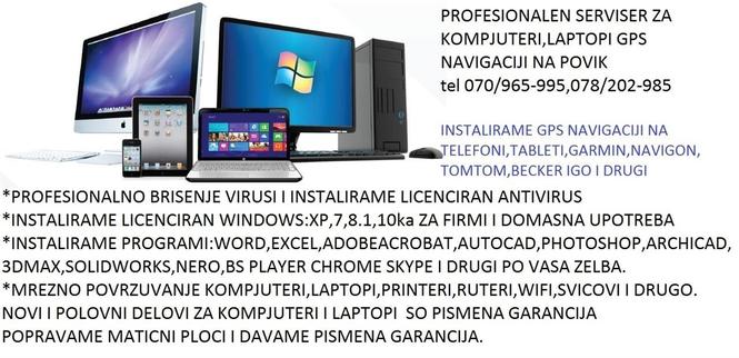 WINDOWS:XP 7 8.1 10 WORD EXCEL PROGRAMI NA POVIK