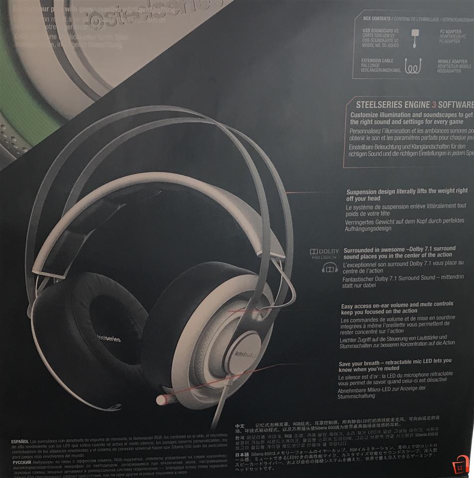 Steelseries siberia 650 new arrivals white