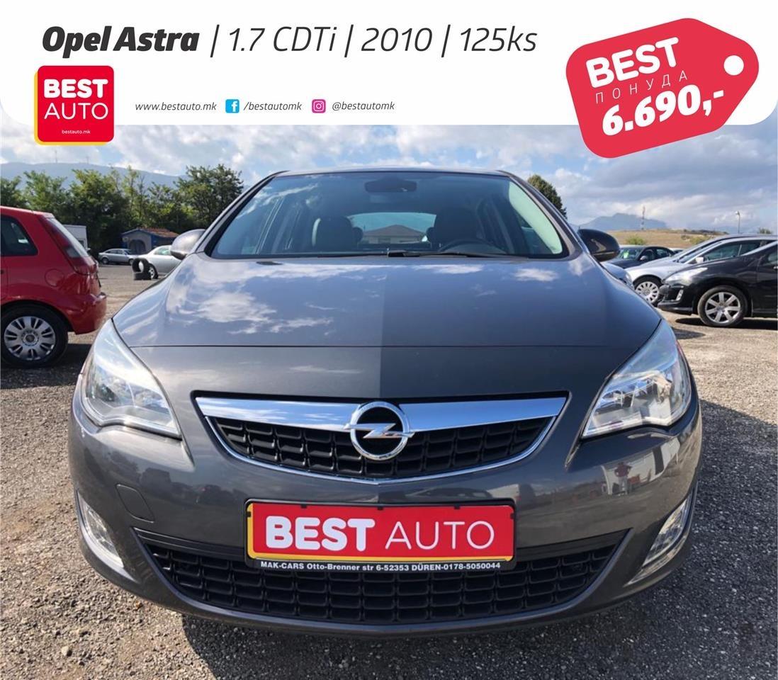 Opel Astra J 1.7 CDTI - Voitures