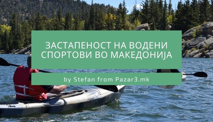 Застапеност на водени спортови во Македонија