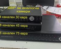 DVR 4,8,16 kanalni za analogni kameri