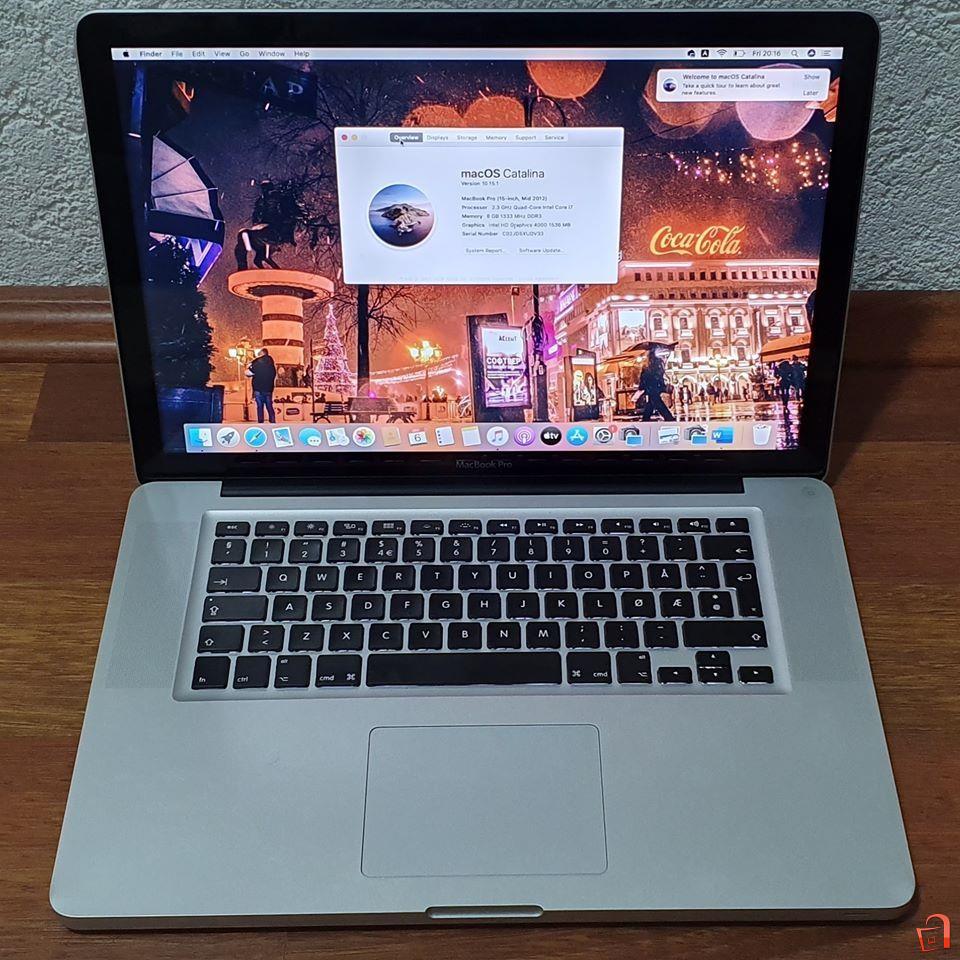 macbook pro 2012 i7 8gb ram