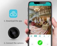 Spy mini IP wifi camera kamera cameri kameri i 32gb Micro SD