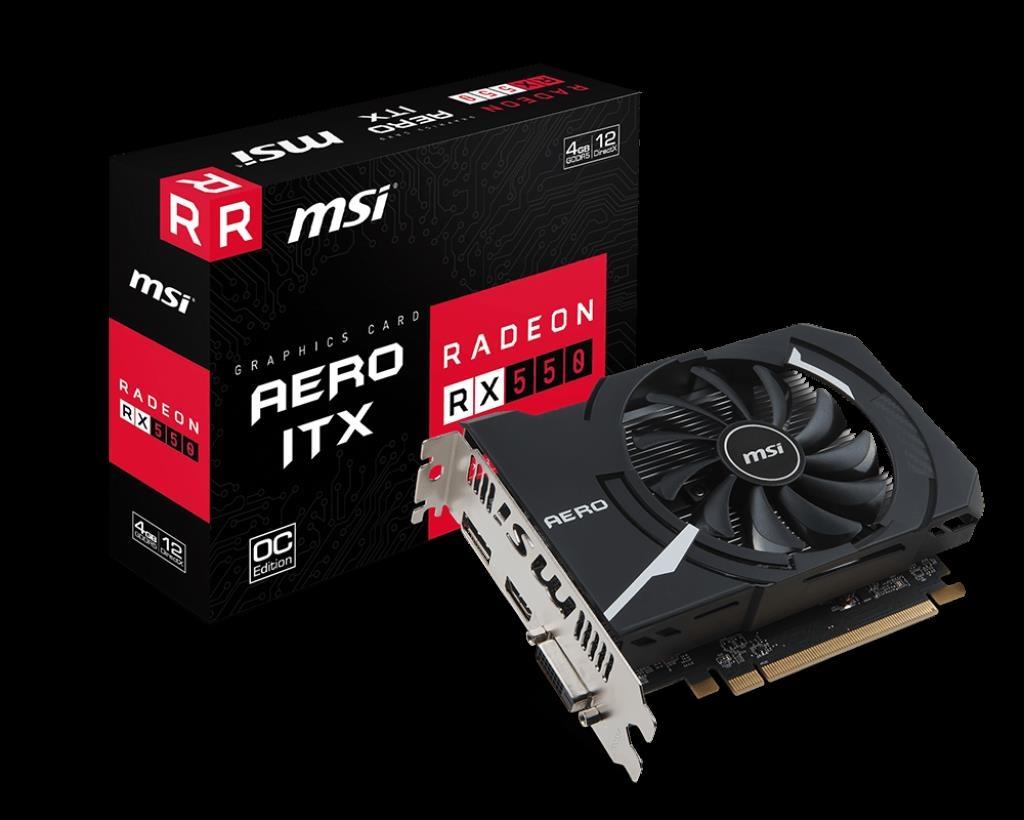 MSI Radeon RX 550 Aero ITX 4g OC Skopje