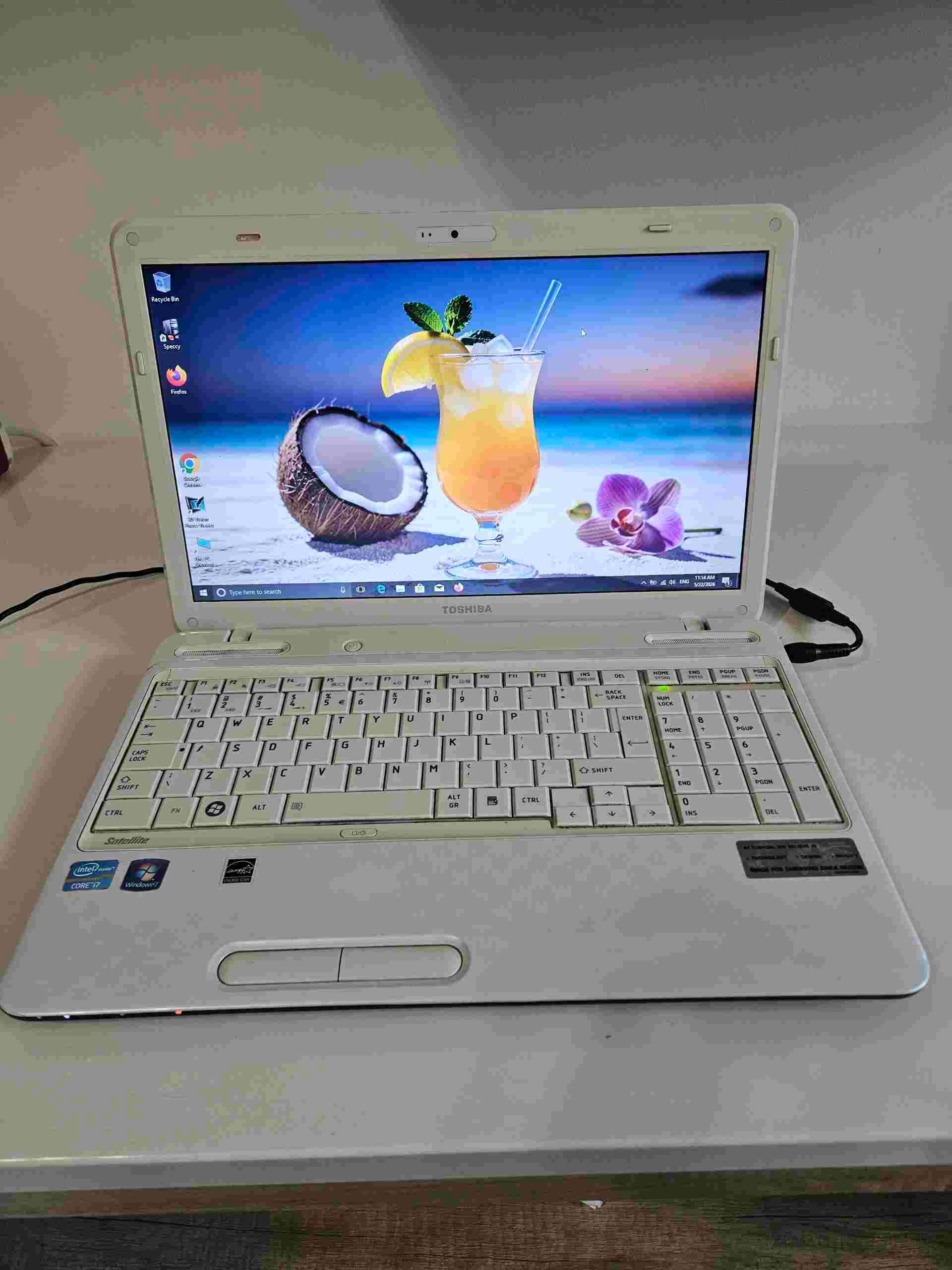 Laptop-Toshiba-L750-core-i7--6gb-ram---750-Hdd