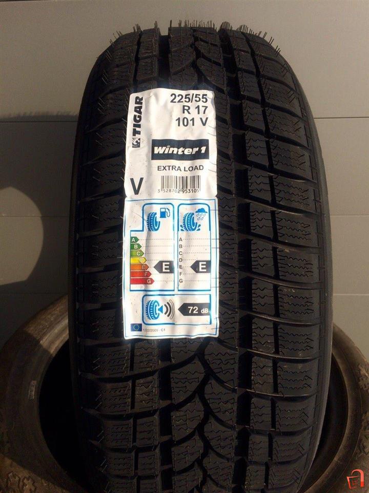 Set 4 Novi Zimski Gumi 225 55r17 Tigar Wintera Skopje
