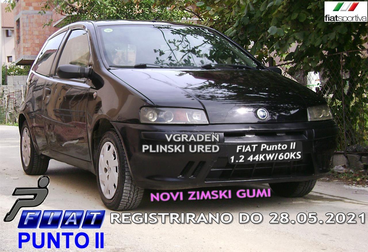 Fiat Punto Ii 1 2 8v Plin A Test Registriran Skopje