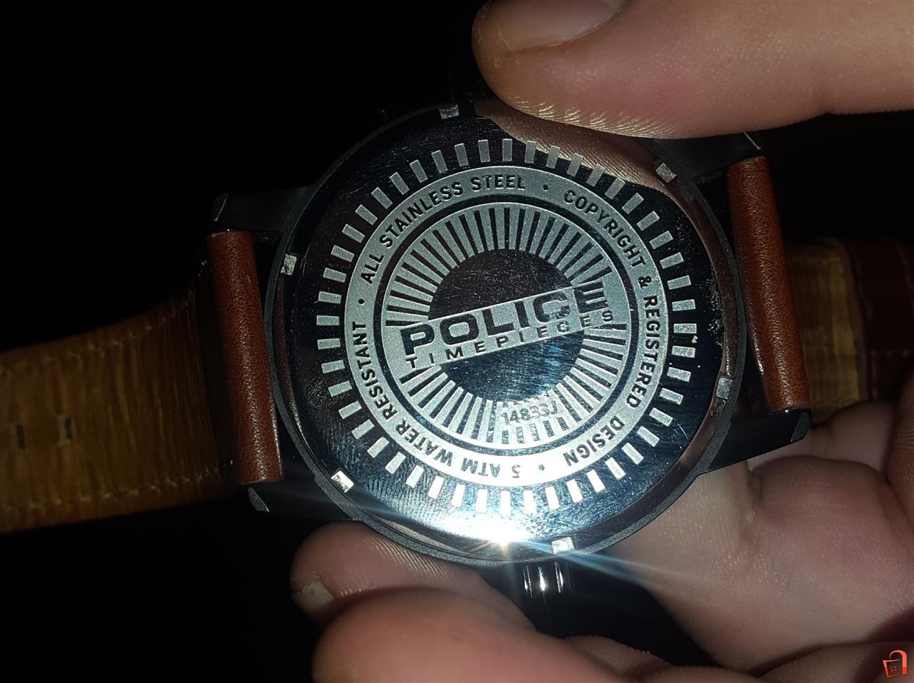 Police timepieces clearance watch