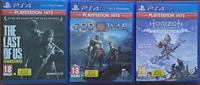 PS4 игри - God Of War, Horizon, The Last of Us - Remastered