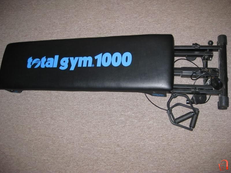 Total gym best sale 1000 setup