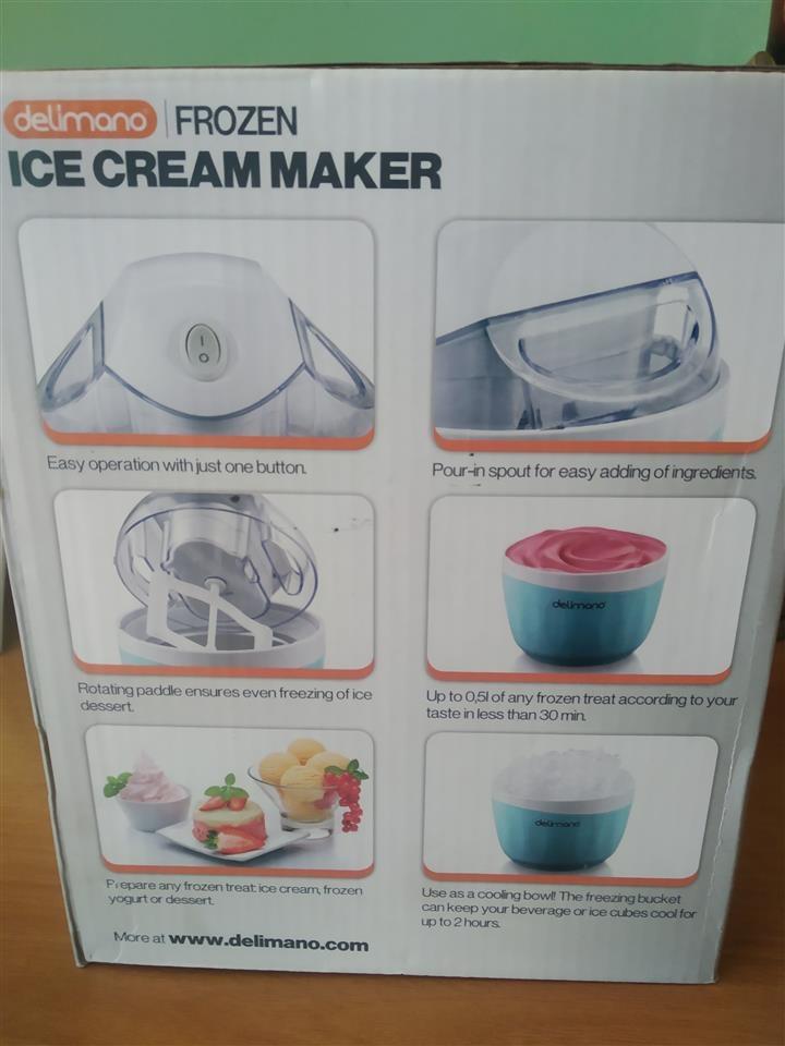 Delimano ice cream maker recepti outlet